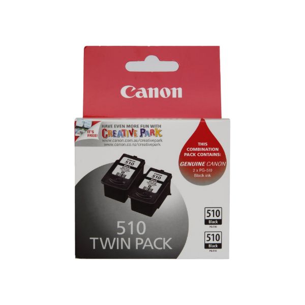 Picture of Canon PG510 Black Twin Pack