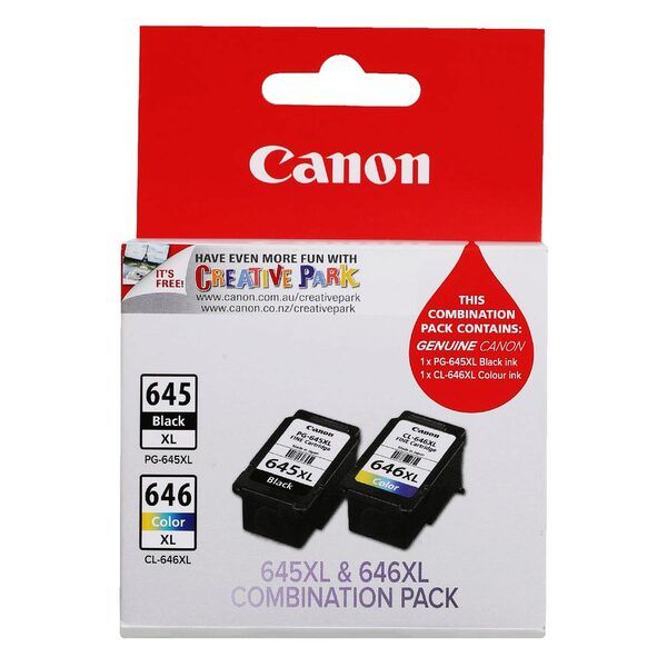 Picture of Canon PG645XL CL646XL Twin Pack