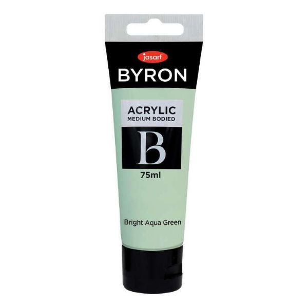 Picture of Jasart Byron Acrylic Paint 75ml Bright Aqua Green