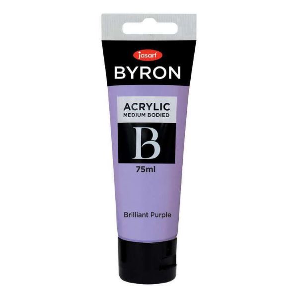 Picture of Jasart Byron Acrylic Paint 75ml Brilliant Purple