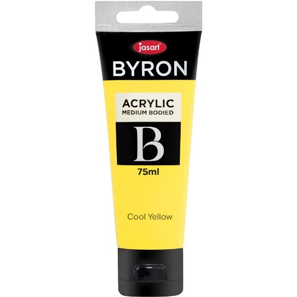 Picture of Jasart Byron Acrylic Paint 75ml Cool Yellow