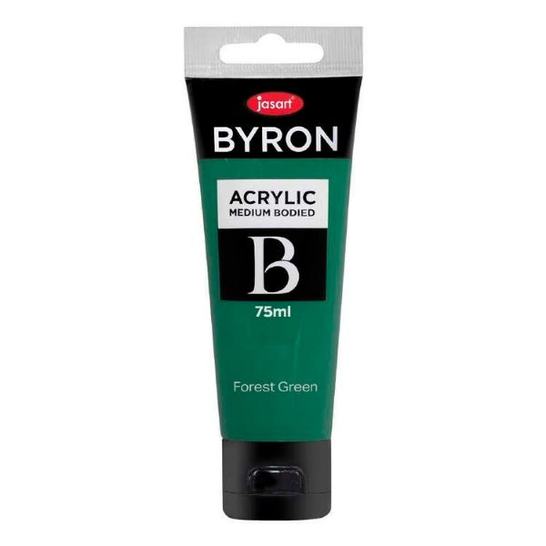 Picture of Jasart Byron Acrylic Paint 75ml Forrest Green