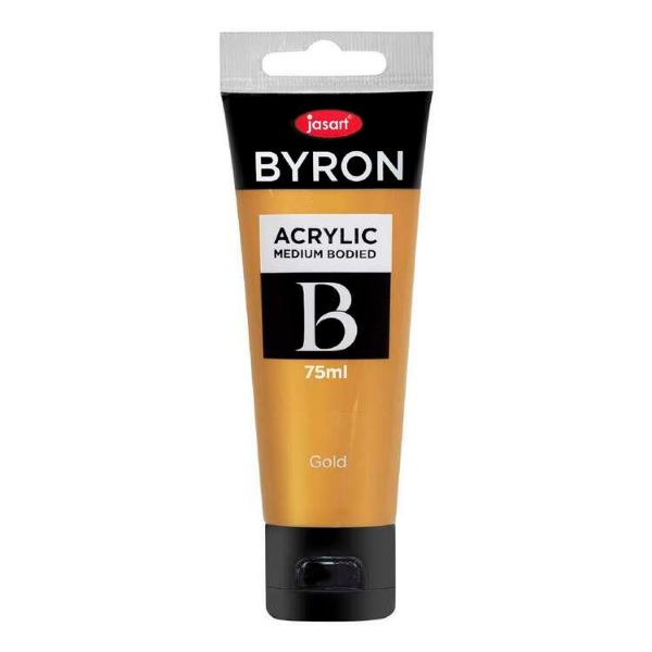 Picture of Jasart Byron Acrylic Paint 75ml Gold