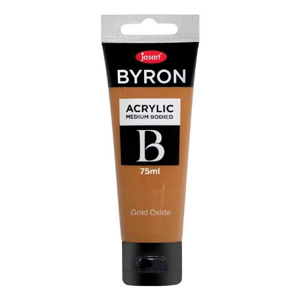 Picture of Jasart Byron Acrylic Paint 75ml Gold Oxide