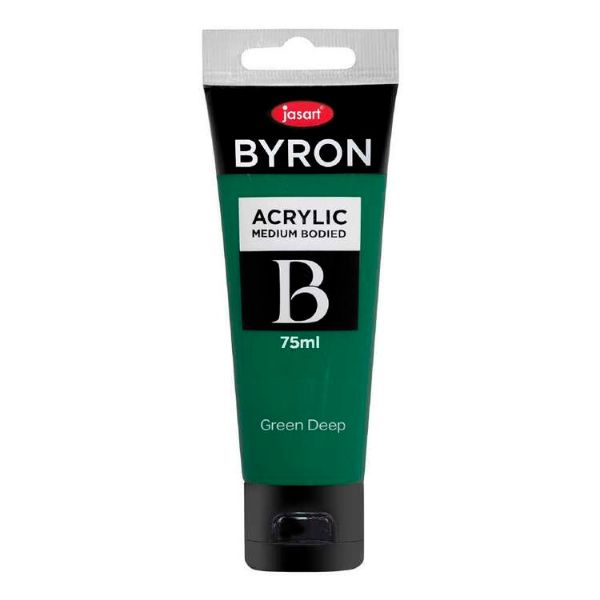 Picture of Jasart Byron Acrylic Paint 75ml Green Deep