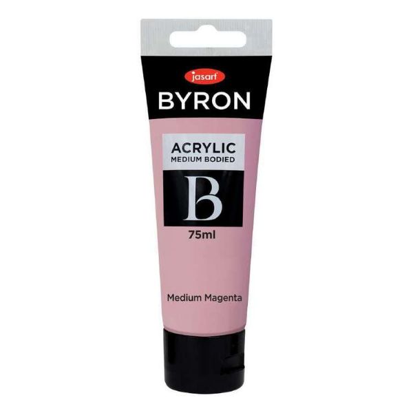 Picture of Jasart Byron Acrylic Paint 75ml Medium Magenta