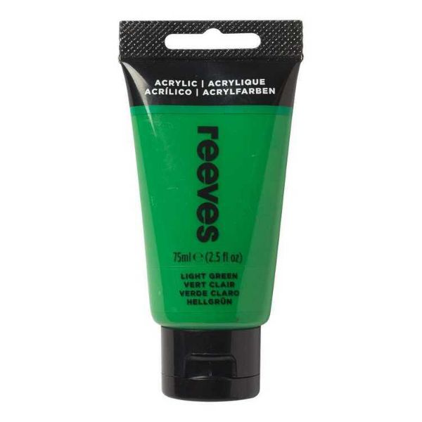 Picture of Reeves Acrylic Light Green 75ml