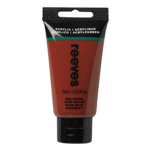 Picture of Reeves Acrylic Red Ochre75ml