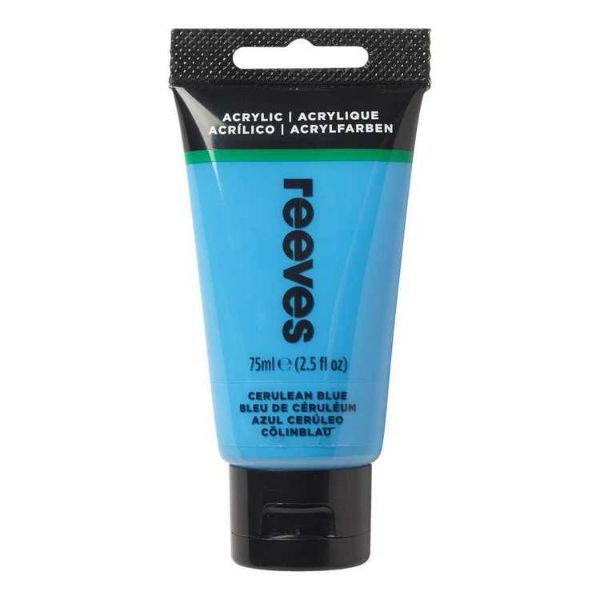 Picture of Reeves Acrylic Cerulean Blue 75ml