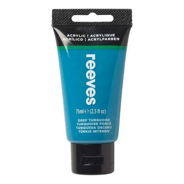 Picture of Reeves Acrylic Deep Turquoise 75ml