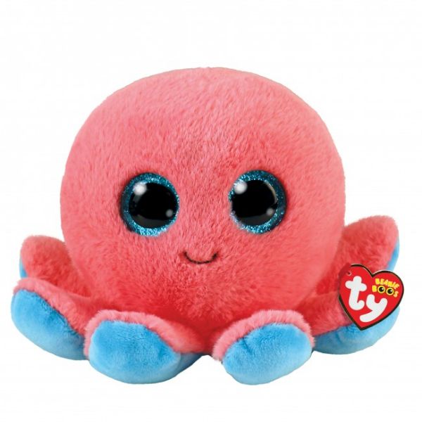 Picture of Sheldon Coral Octopus Beanie Boo