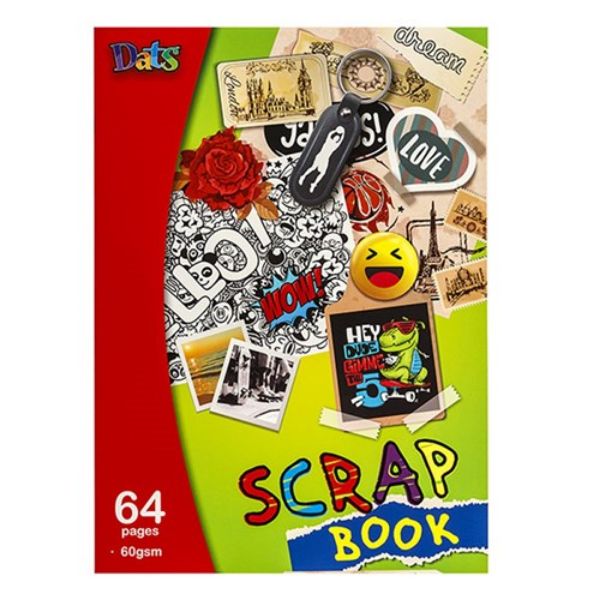 Picture of Dats Scrapbook, 64-Page, 60gsm, 240x330mm