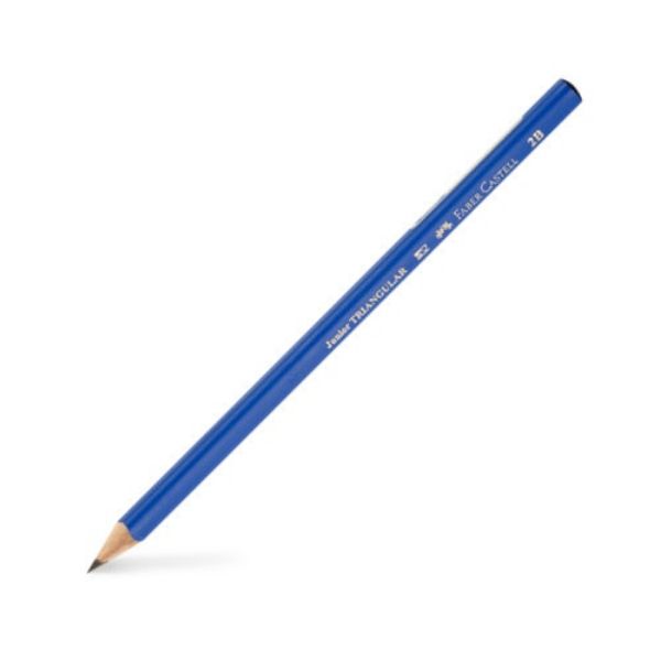 Picture of Faber-Castell Junior Triangular Lead Pencil, 2B, Single