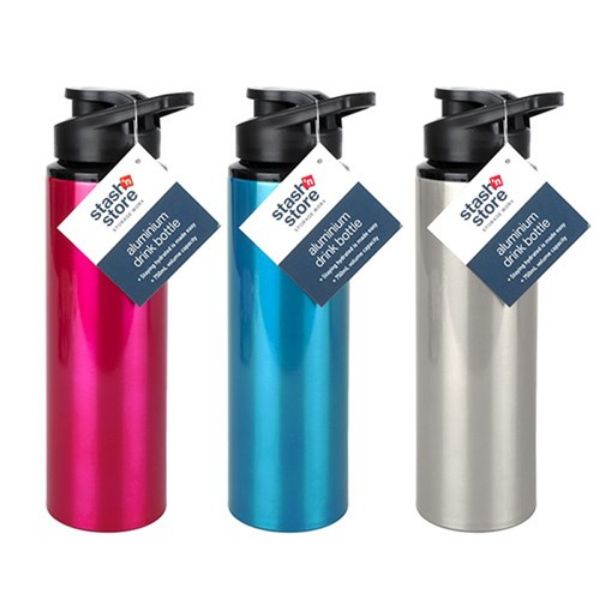 Picture of Drink Bottle 750ml Aluminium w PP Lid