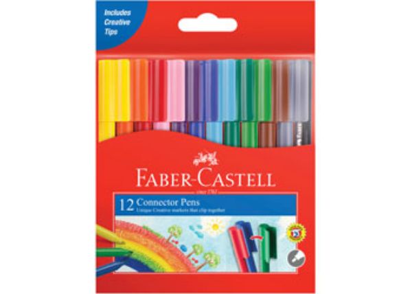 Picture of Faber-Castell Connector Pens 12-Pack