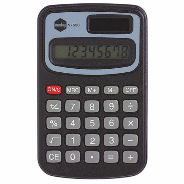 Picture of Marbig Pocket 8-Digit Calculator