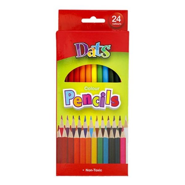 Picture of Dats Coloured Pencils, 24-Pack