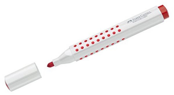 Picture of Faber-Castell Grip Whiteboard Marker, Red