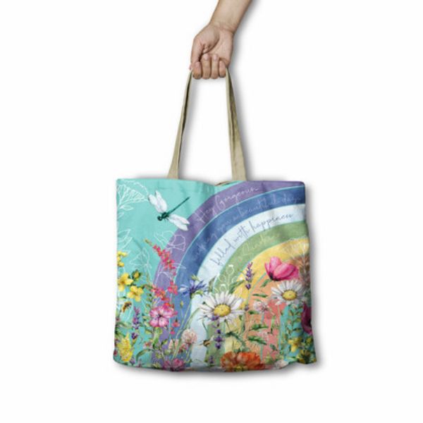 Picture of Shopping Bag Rainbow Wild Lisa Pollock