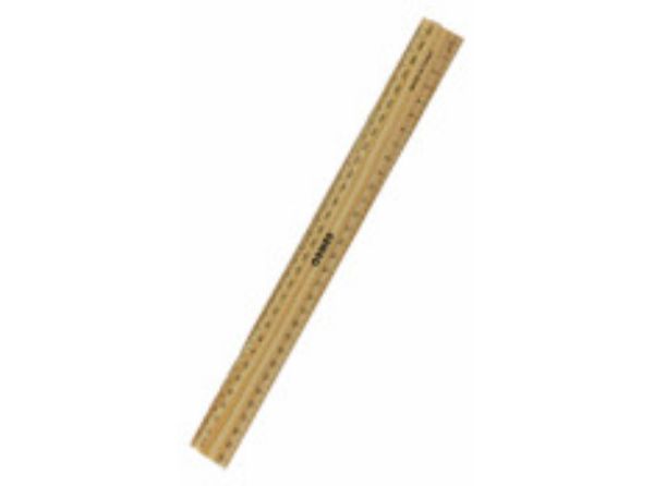 Picture of Osmer 30cm Wooden Ruler