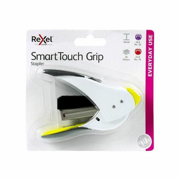 Picture of Rexel Stapler Smart Touch Grip Lime