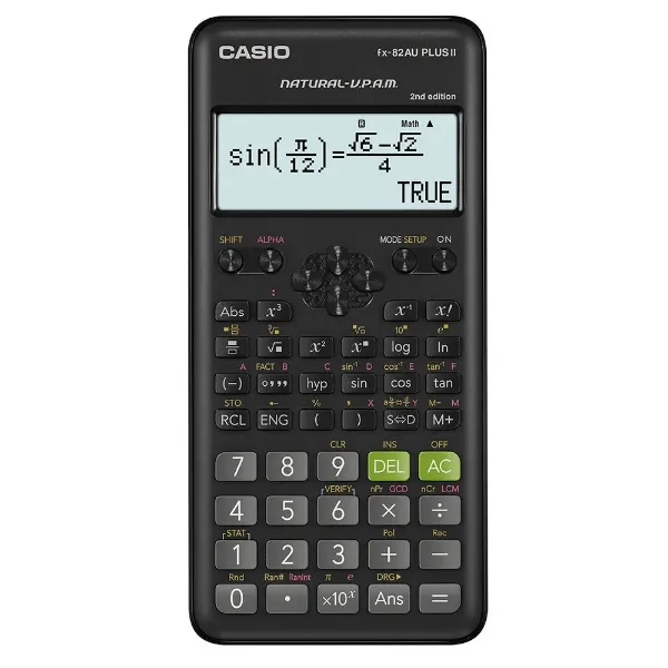 Picture of CASIO fx-82AU PLUS II 2nd Edition Scientific Calculator