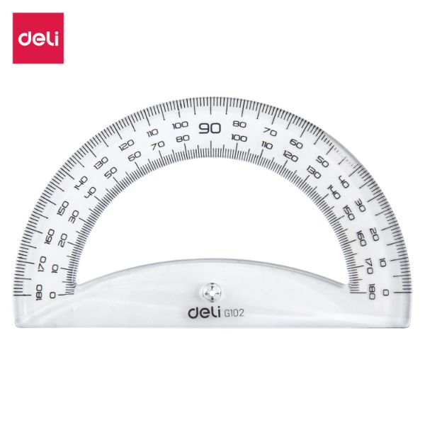 Picture of Deli Protractor 12cm 180deg