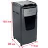 Picture of Rexel Optimum AutoFeed+ 600X Automatic Cross Cut Paper Shredder P-4