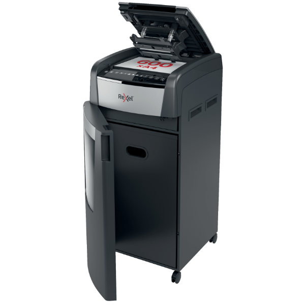 Picture of Rexel Optimum AutoFeed+ 600M Automatic Micro Cut Paper Shredder P-5