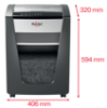 Picture of Rexel Momentum X420 Cross Cut Paper Shredder P-4