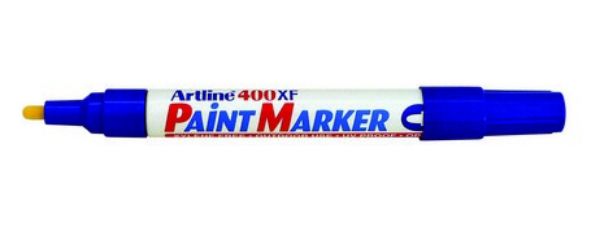 Picture of Artline 400 Permanent Paint Marker 2.3mm Bullet Blue