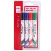 Picture of Deli THINK Whiteboard Markers, 4-Colour Pack