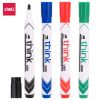 Picture of Deli THINK Whiteboard Markers, 4-Colour Pack