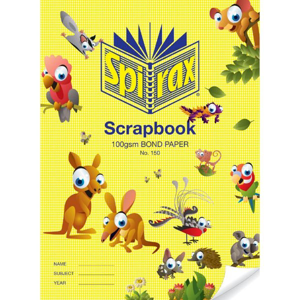 Picture of Spirax No. 150 Scrapbook, 64-Page, 335x245mm, 100gsm