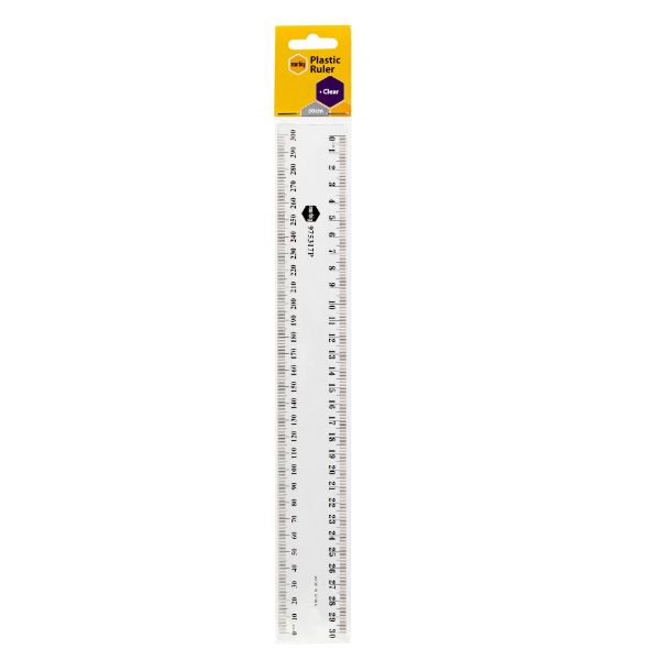 Picture of Marbig Ruler, 30CM, Clear Plastic