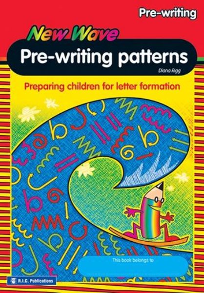 Picture of R.I.C. New Wave PreWriting Patterns Workbook, Ages 45