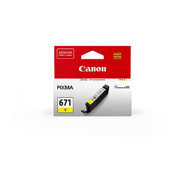 Picture of Canon Ink CLI671 Yellow