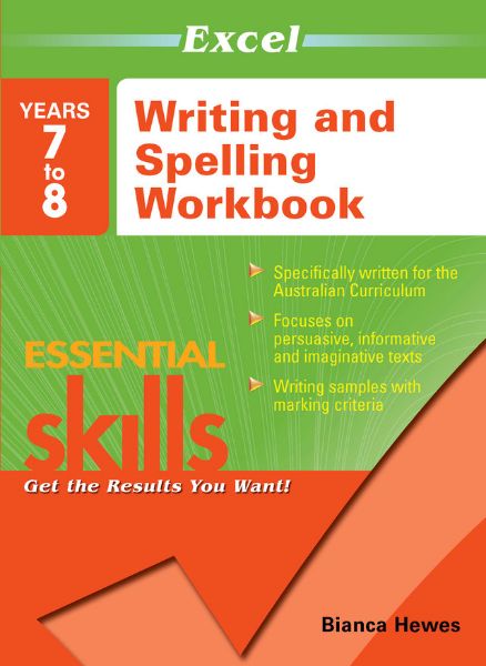 Picture of Excel Essential Writing & Spelling 7-8