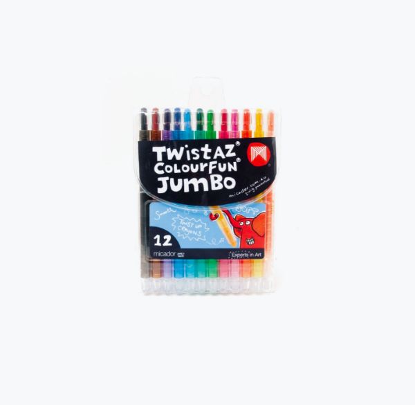 Picture of Micador Twistaz Jumbo Crayons Wallet 12