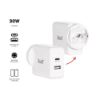 Picture of 3sixT Wall Charger ANZ 30W USB-C PD + 2.4A