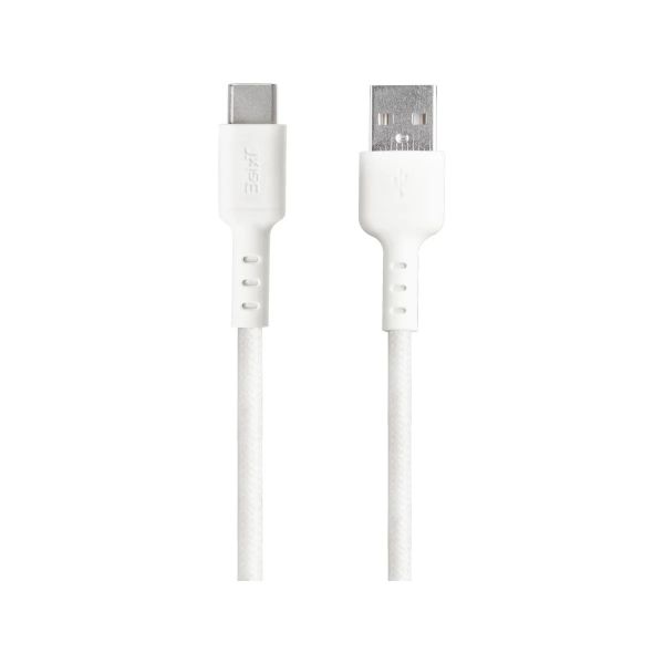 Picture of 3sixT Tough USB-A To USB-C (V2.0) Cable 1.2m, White